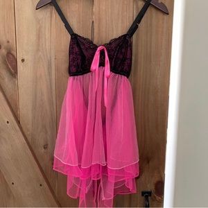 Victoria's Secret Sexy Little Things lingerie babydoll top. Size Medium M